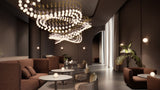 Nella Echo Crystal Chandelier, detail view 13