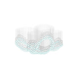 Nella Echo Crystal Chandelier, detail view 15