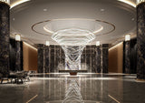 Nella Echo Crystal Chandelier, detail view 29