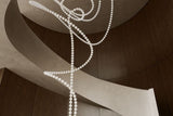 Nora Prism Glass Chandelier, detail view 7
