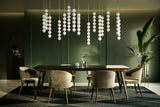 Nora Prism Glass Chandelier, detail view 8