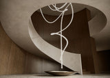 Nora Prism Glass Chandelier, detail view 10