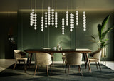 Nora Prism Glass Chandelier, detail view 12