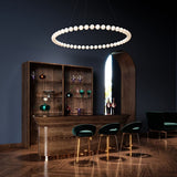 Nora Prism Glass Chandelier, detail view 15
