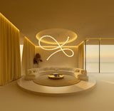 Nora Prism Glass Chandelier, detail view 16
