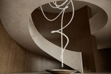 Nora Prism Glass Chandelier, detail view 17