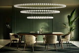 Nora Prism Glass Chandelier, detail view 20