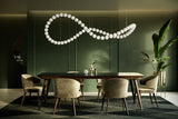 Nora Prism Glass Chandelier, detail view 25