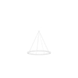 Nora Prism Glass Chandelier, detail view 34