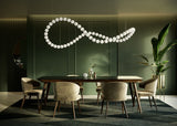 Nora Prism Glass Chandelier, detail view 30