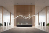 Nora Prism Glass Chandelier, detail view 5
