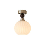 Sable Dune Glass Ceiling Light, detail view 11