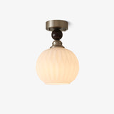 Sable Dune Glass Ceiling Light, detail view 20