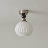 Sable Dune Glass Ceiling Light, detail view 14