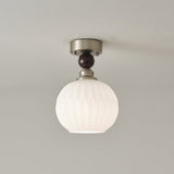 Sable Dune Glass Ceiling Light, detail view 15