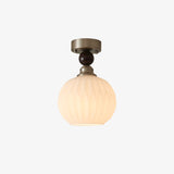 Sable Dune Glass Ceiling Light, detail view 16
