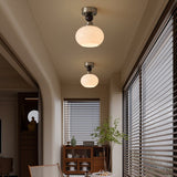 Sable Dune Glass Ceiling Light, detail view 3
