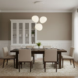 Solen Cedar Glass Pendant Light, detail view 4
