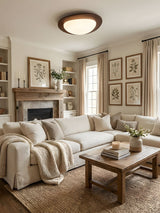 Thea Morrow Wood Ceiling Light, detail view 4