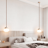 Talia Loft Travertine Pendant Light, detail view 5