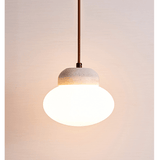 Talia Loft Travertine Pendant Light, detail view 8