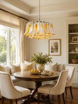 Luma Vista Glass Chandelier, detail view 5