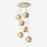 Oriel Shade Plaster Chandelier by Maison Velume