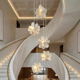 Oriel Shade Plaster Chandelier, detail view 5