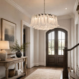 Elara Noir Glass Chandelier, detail view 3