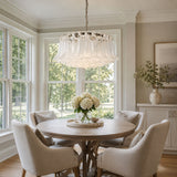 Elara Noir Glass Chandelier, detail view 4