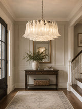 Elara Noir Glass Chandelier, detail view 10