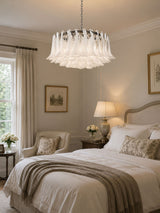 Elara Noir Glass Chandelier, detail view 8