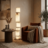 Ilan Silva Alabaster Floor Lamp, detail view 2