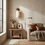 Jora Ridge Alabaster Wall Light, detail view 4