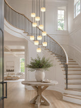 Kaia Glow Alabaster Chandelier, detail view 7