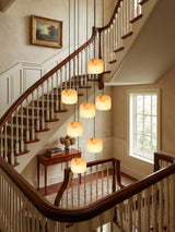 Kaia Glow Alabaster Chandelier, detail view 6