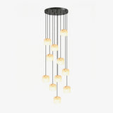 Kaia Glow Alabaster Chandelier by Maison Velume