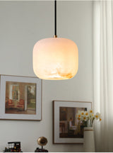 Kaia Glow Alabaster Chandelier, detail view 19
