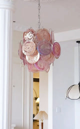 Maren Vale Glass Chandelier, detail view 4