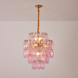 Orla Hearth Glass Chandelier, detail view 4