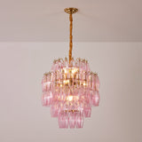 Orla Hearth Glass Chandelier, detail view 2