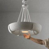 Tarin Sol Plaster Chandelier, detail view 10