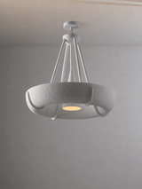 Tarin Sol Plaster Chandelier, detail view 11