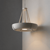 Tarin Sol Plaster Chandelier, detail view 9