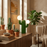 Vesper Cedar Glass Table Lamp, detail view 5