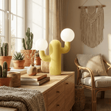 Vesper Cedar Glass Table Lamp, detail view 6