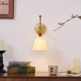 Aven Dawn Fabric Wall Light, detail view 18