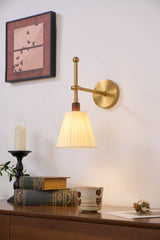 Aven Dawn Fabric Wall Light, detail view 19