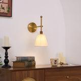 Aven Dawn Fabric Wall Light, detail view 5