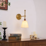 Aven Dawn Fabric Wall Light, detail view 2